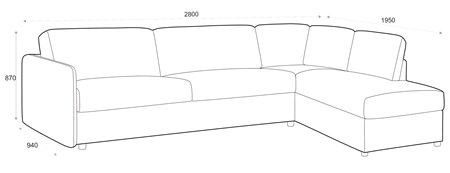 Scandic 160 åpent hjørne